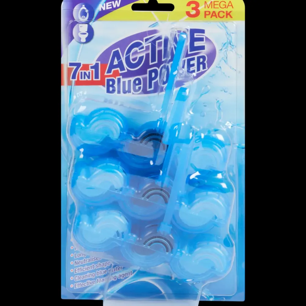 Active Turqoise Power toiletblokken 7-in-1 | Action NL