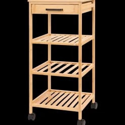Bamboe trolley 33 x 33 x 73,5 cm | Action NL Online