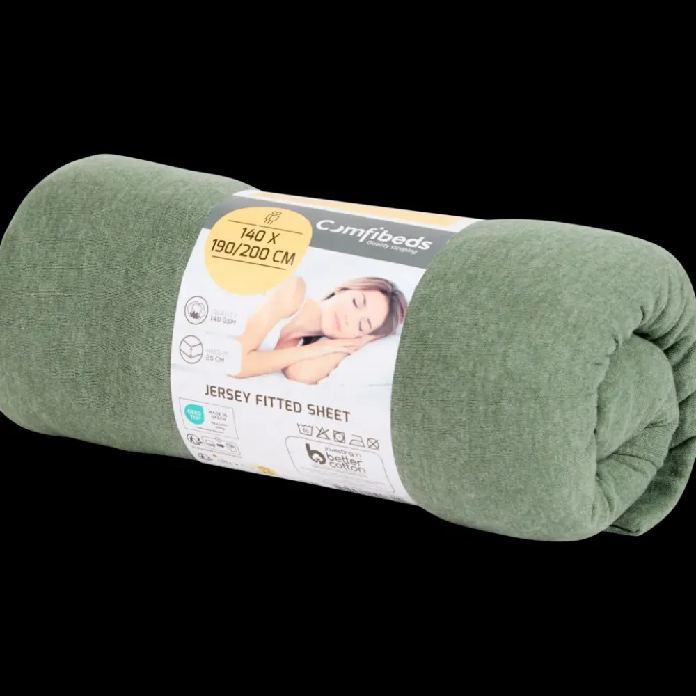 Comfibeds jersey hoeslaken 200 x 140 cm | Action NL Outlet