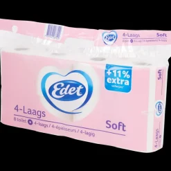 Edet Soft toiletpapier 8 Stuks | Action NL Online