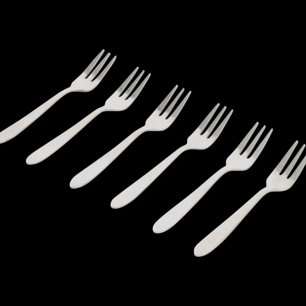 Gebaksvorkjes Zilver 6 Stuks | Action NL