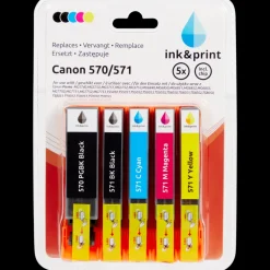 Ink & Print inktcartridges Canon 570/571 | Action NL Outlet