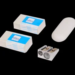 Office Essentials puntenslijper en gummen | Action NL Discount