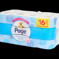 Page toiletpapier Betrouwbaar Schoon 16 Stuks | Action NL Outlet