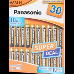 Panasonic alkaline batterijen AAA 30 Stuks | Action NL Discount