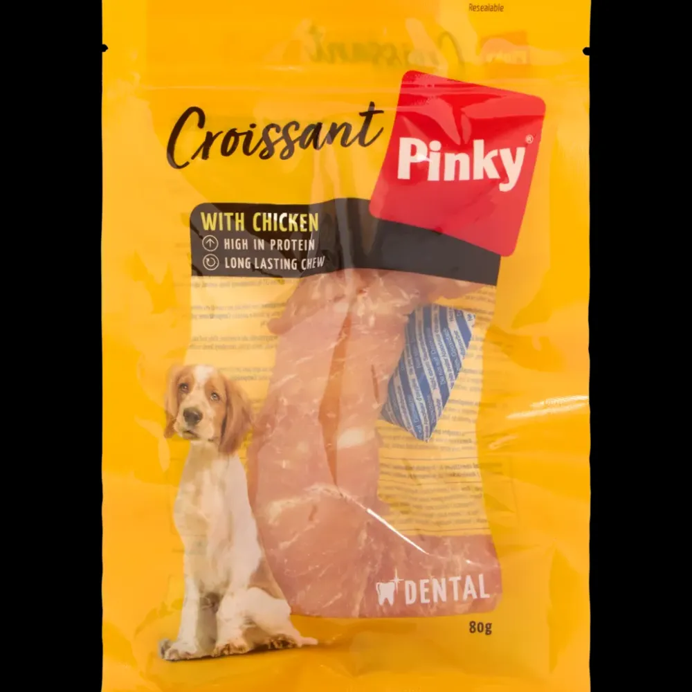 Pinky rawhide croissant hondensnack | Action NL Outlet