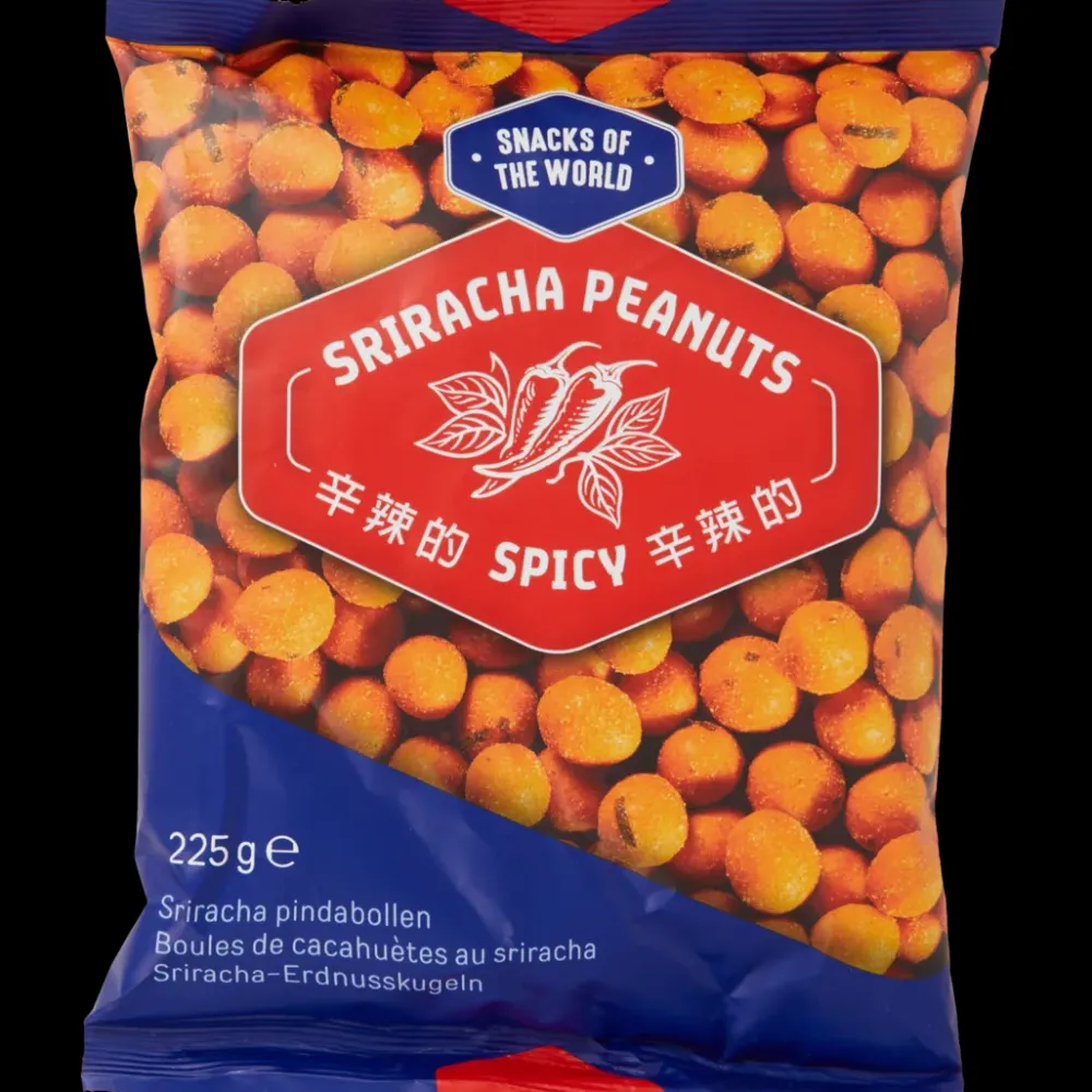Snacks of the World sriracha pindabollen Spicy | Action NL Outlet
