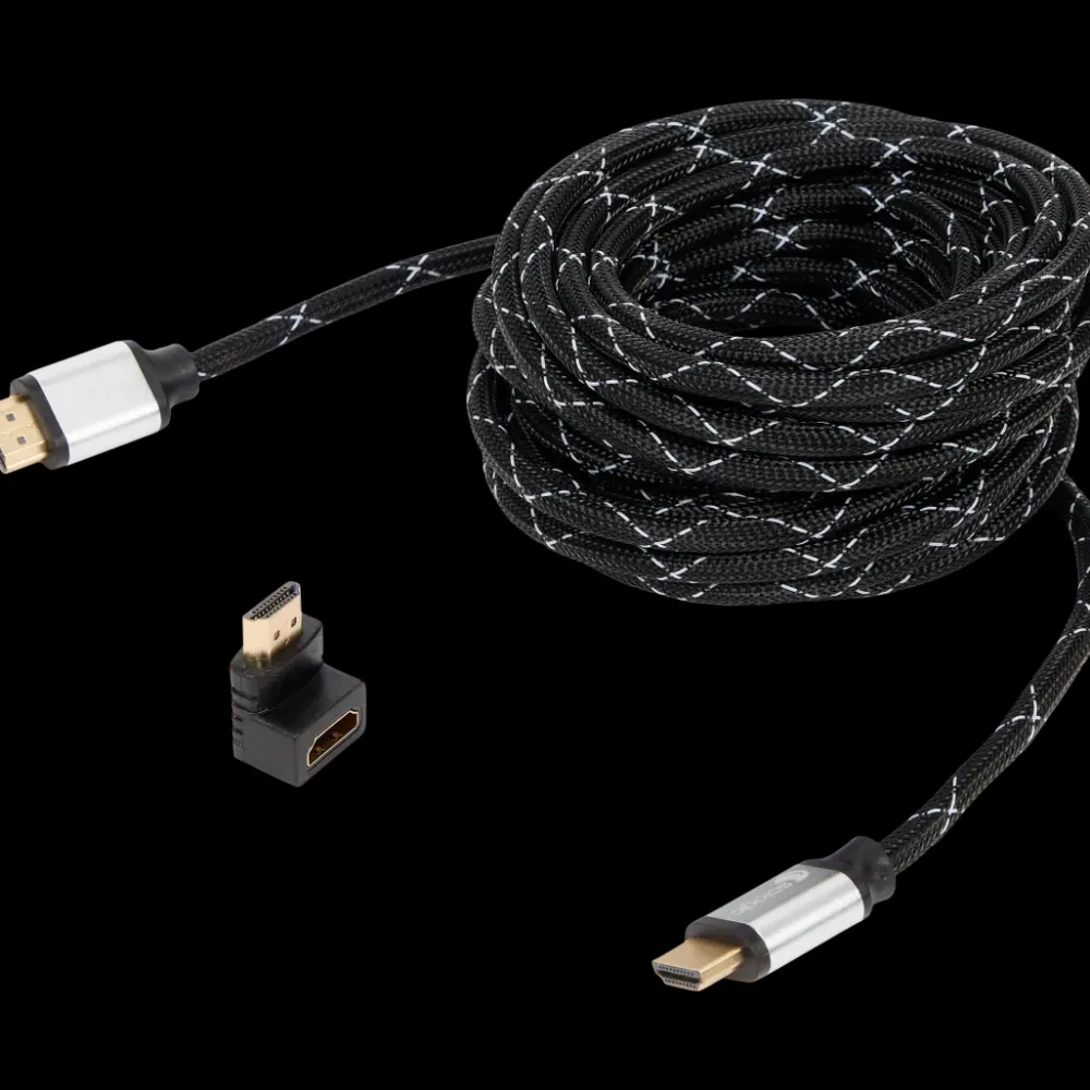 Sologic HDMI-kabel met adapter 7.5 m | Action NL Discount