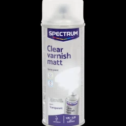 Spectrum blanke lak matte spuitverf transparant Transparant 400 ml | Action NL Online