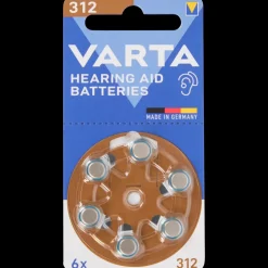 Varta hoortoestelbatterijen 312 6 Stuks | Action NL Sale