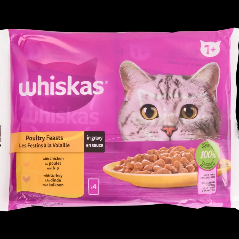 Whiskas maaltijdzakjes Gevogelte | Action NL Hot